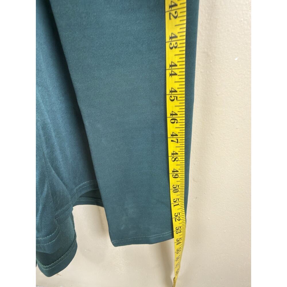 Lulus Teal Blue Strapless Maxi Dress With Split Front Hem Formal Gown XS NWT - Picture 13 of 15